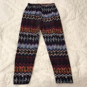 Boutique fleece fashion leggings